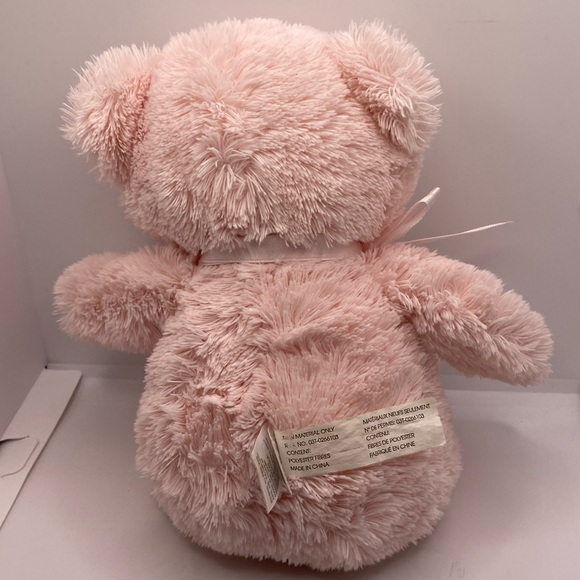 Baby Gund My First Teddy Bear Pink Plush Stuffed Animal Toy Ribbon Bow 1… - Picture 7 of 7